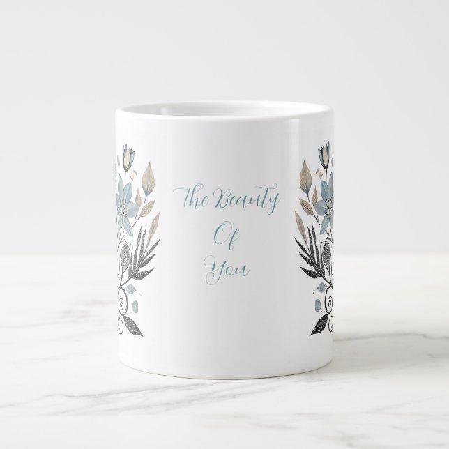 Café Grande Caneca Especial A Beleza de Você (Frente)