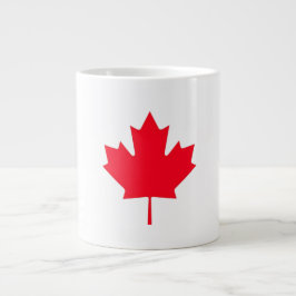 Café Grande Caneca Especial da Folha de Maple Canadense