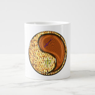 Café Grande Caneca Especial Sagitário e Macaco de Madeira