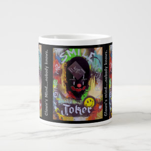 Café Grande Caneca Especializada de Arte Pop do Coringa