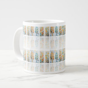 Café Grande Caneca Gigante Telha Botânicos do Jubileu de Ouro