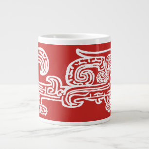 Café Grande Caneca impressão inversa de 20oz, Dragão Municip