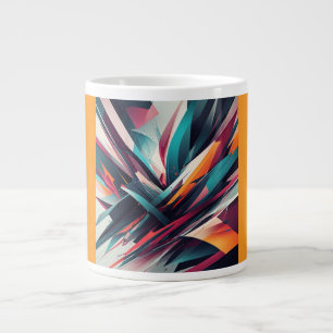 Café Grande Caneca Jumbo, 20oz (Explosão de Cores-5)