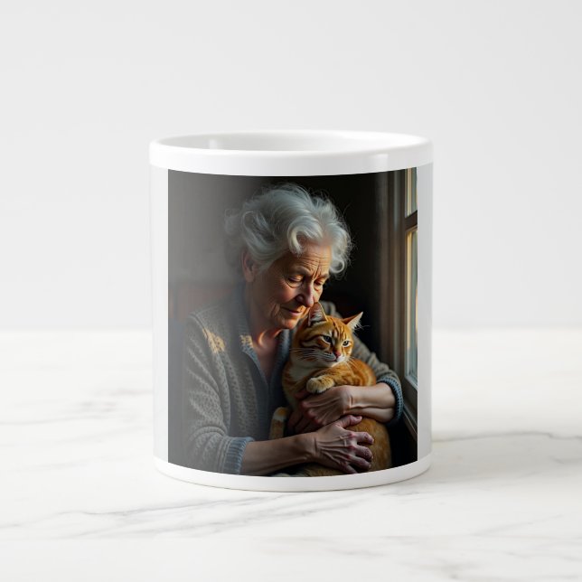 Café Grande Caneca Jumbo de 20 oz (Frente)