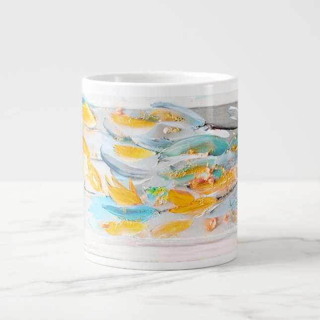 Café Grande Caneca Jumbo DigAI Brisa de Medalhões (Frente)