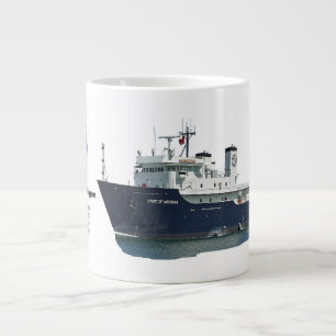 Café Grande Caneca jumbo do estado de Michigan