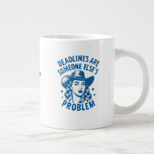 Café Grande Caneca para Gerente de Escritório Aposentado – Pre