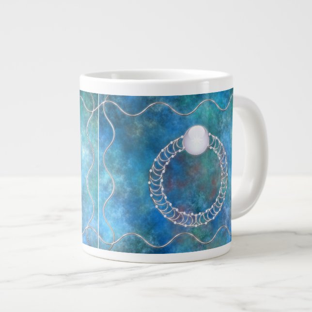Café Grande Caneca temática do Anel de Água (Frente Esquerda)