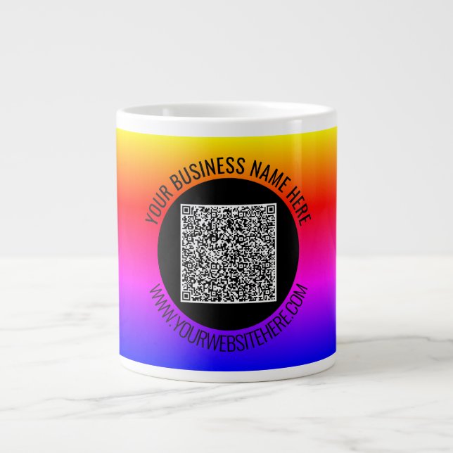 Café Grande Crie Seu Próprio Presente de Caneca de Negócios co (Frente)