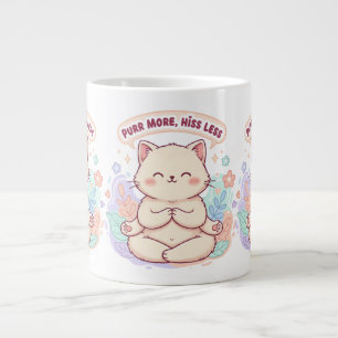 Café Grande Cute Caneca de Gato Fofa Amor por Gatos Kawaii