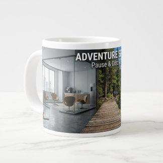 Café Grande De escritório para a natureza caneca
