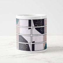 Design de Caneca Abstrata