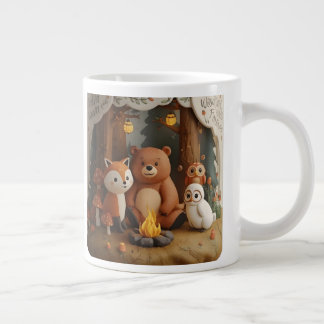 Café Grande Design de Caneca Elegante Gerado por IA – Arte Úni