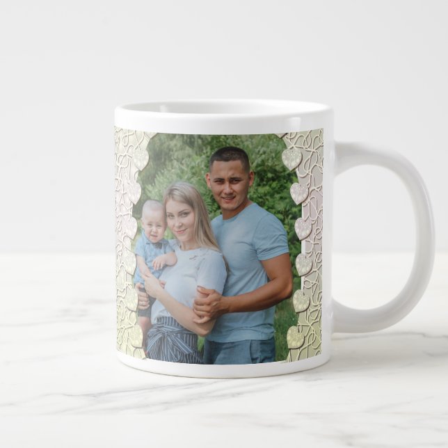 Café Grande Design Personalizado de Envoltório de Caneca com B (Direita)