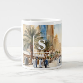 Café Grande Elegante distrito de Al-Olaya, Riyadh Caneca de ca