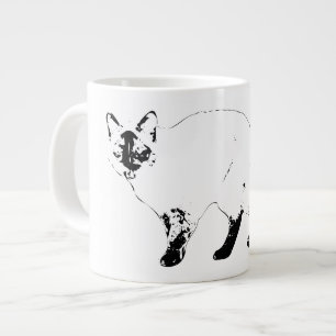 Café Grande Energia Matinal, Caneca de Tinta Crespada