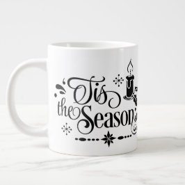 Café Grande Esta é a estação, caneca de Natal personalizada