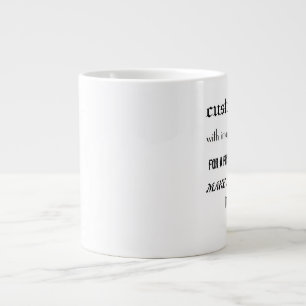 Café Grande Faça uma caneca de 20 onças pessoal