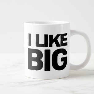 Café Grande GOSTO de uma enorme caneca gigante