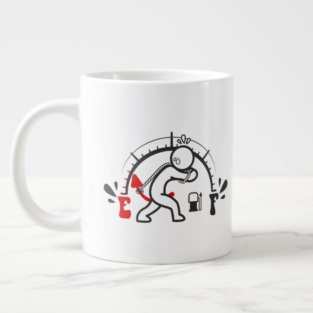 Café Grande Guarde ou design sua própria caneca gigante de caf (Esquerda)