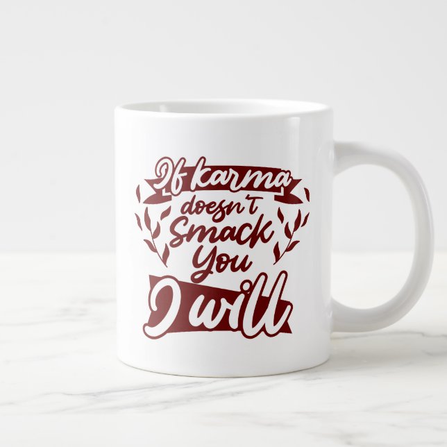 Café Grande Guarde ou design sua própria caneca gigante de caf (Direita)
