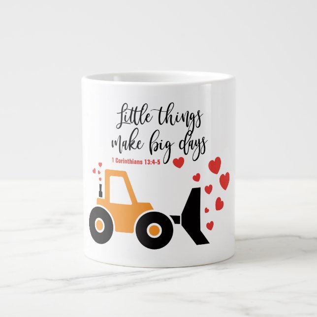 Café Grande Guarde ou design sua própria caneca gigante de caf (Frente)