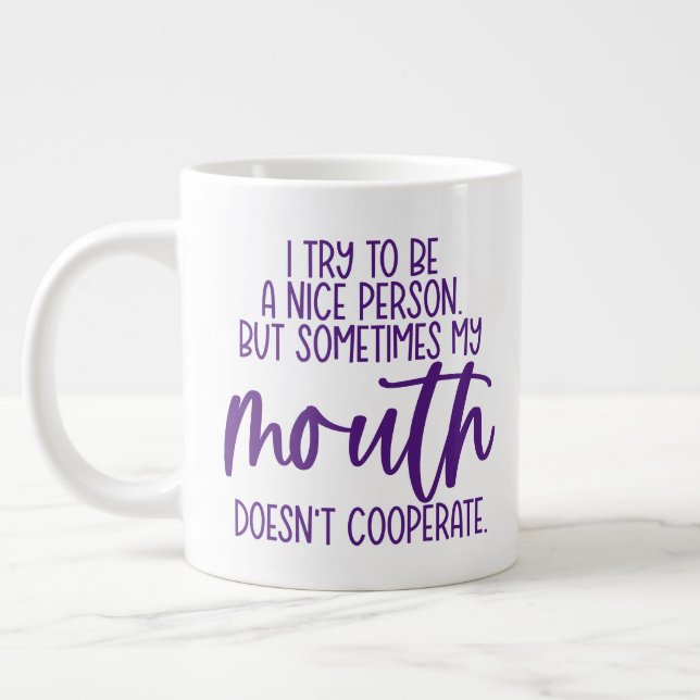 Café Grande Guarde ou design sua própria caneca gigante de caf (Esquerda)