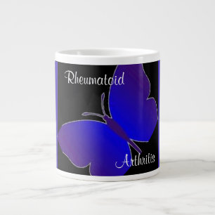 Café Grande Mantenha a caneca de borboleta RA tranquila