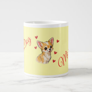 Café Grande Melhor Caneca de Mãe de Cachorro de Todos os Tempo