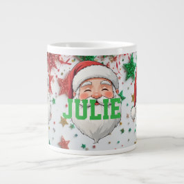 Café Grande Personalize presente de caneca de Natal
