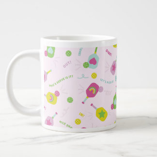 Café Grande Presente do jogador de picleball para sua caneca d
