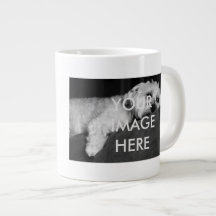 Pronto para personalizar a caneca de 20 onças