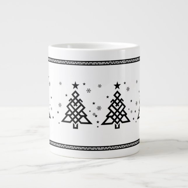 Café Grande Sorva Felicidade: Caneca de Natal Inspirada no Tib (Frente)