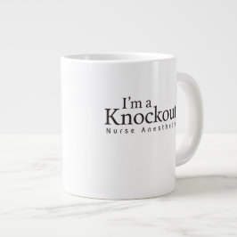 Café Grande Sou um caneca anestesista de nocaute