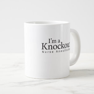 Café Grande Sou um caneca anestesista de nocaute