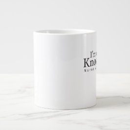 Café Grande Sou um caneca anestesista de nocaute