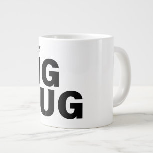 Café Grande Uma Caneca Enorme   Caneca Jumbo de Nome Personali
