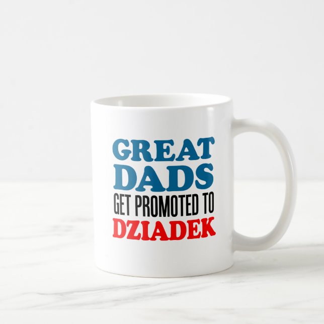 Café Grandes pais promovidos à caneca de Dziadek (Direita)