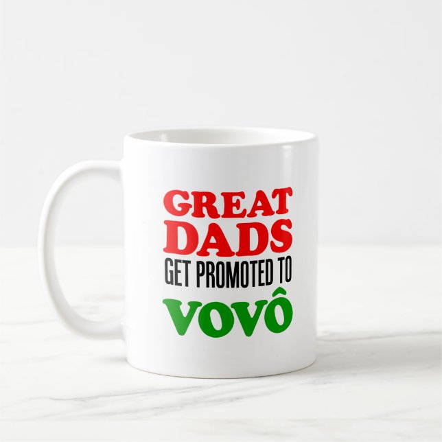 Café Grandes pais promovidos à caneca de Vovo (Esquerda)