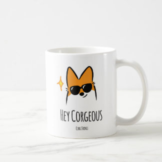 Café Hey caneca de Corgeous