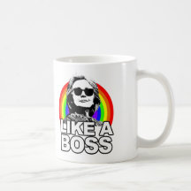 Hillary Clinton "como caneca de um chefe"
