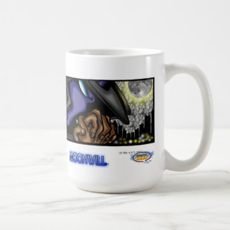 Café Hoje, eu posso.  Caneca de Moonwill (V.2 com