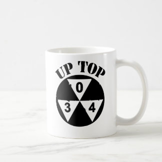Café Hugh Howey acima de I.T. superior Caneca