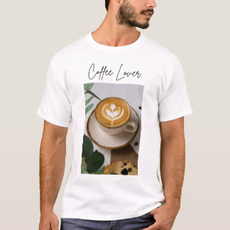 Café Humor Ligado – Camiseta Estética para Amantes