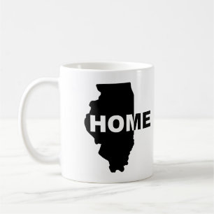 Café Illinois para longe de casa, Mug ou Caneca de viag