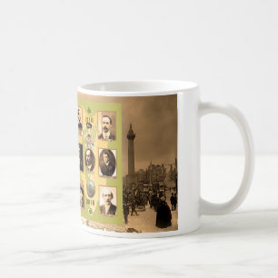 Café Imagem de Irish Heroes para caneca branca clássica