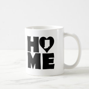 Café Indiana Home Heart State Mug ou Caneca de viagem