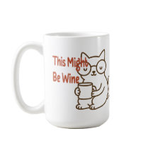 Isso Pode Ser Vinho – Caneca de Gato Edição