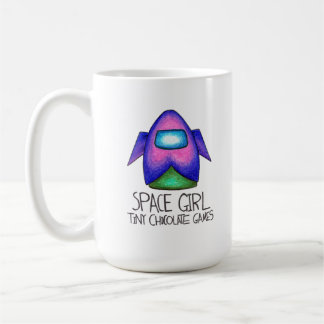 Café Jogo da menina do espaço: Caneca do navio de
