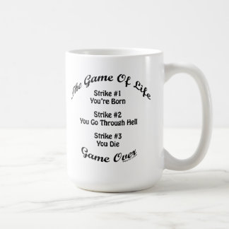 Café Jogo de Boones da caneca da vida